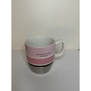 Starbucks Urban Desk coffee mug with‎ a stainless steel bottom 2007